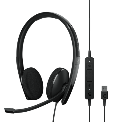 EPOS Sennheiser ADAPT 160T II Teams Usb-A Çift Taraflı Taçlı Kablolu Kulaklık